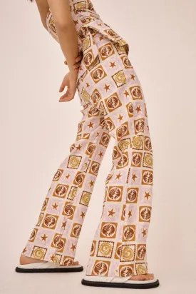 Palm Pant - Violetta Tiles