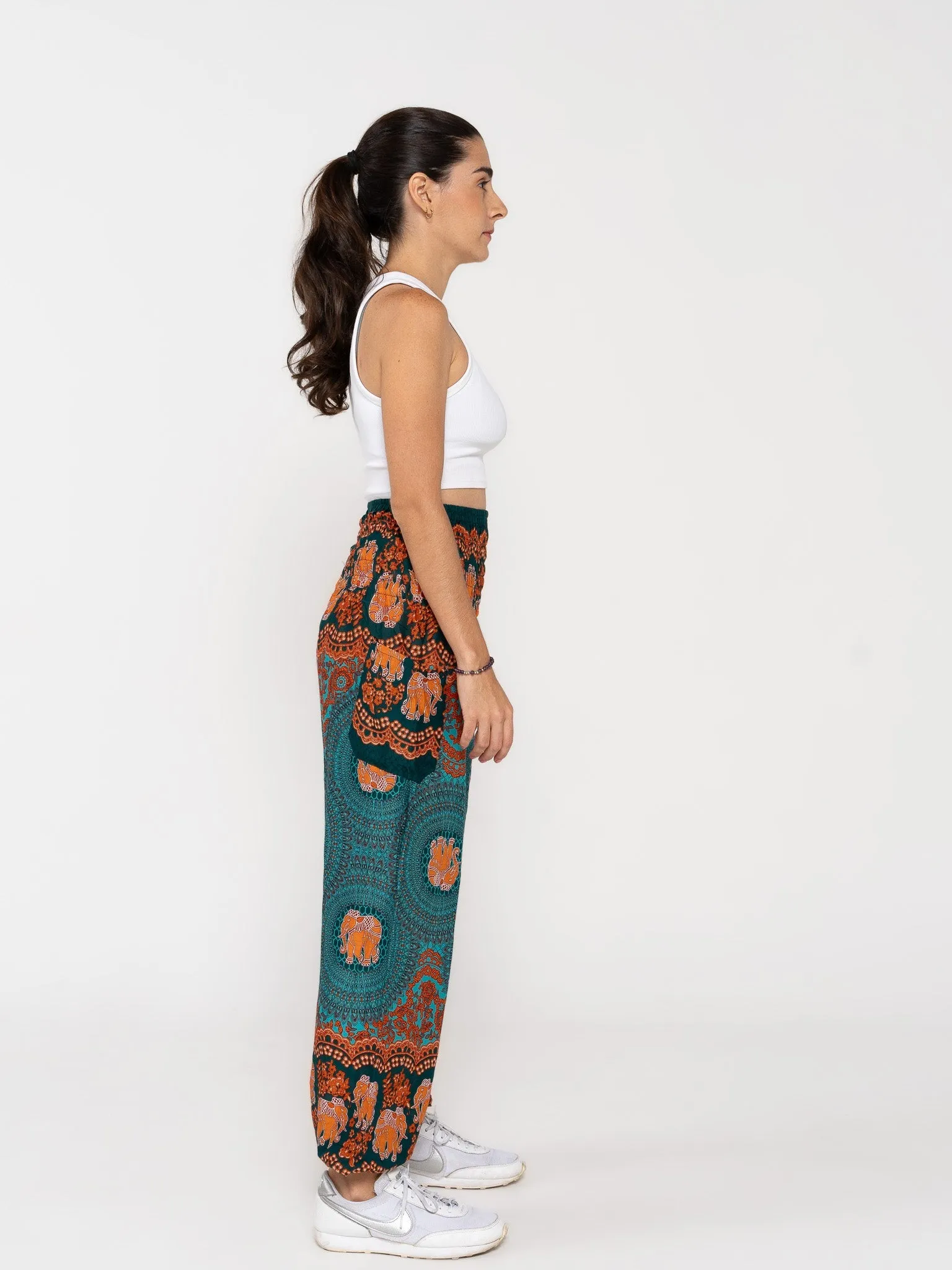 Pantalón Roho Verde Oscuro