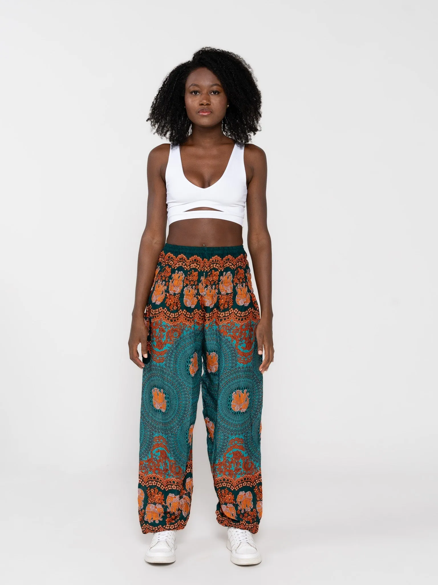 Pantalón Roho Verde Oscuro