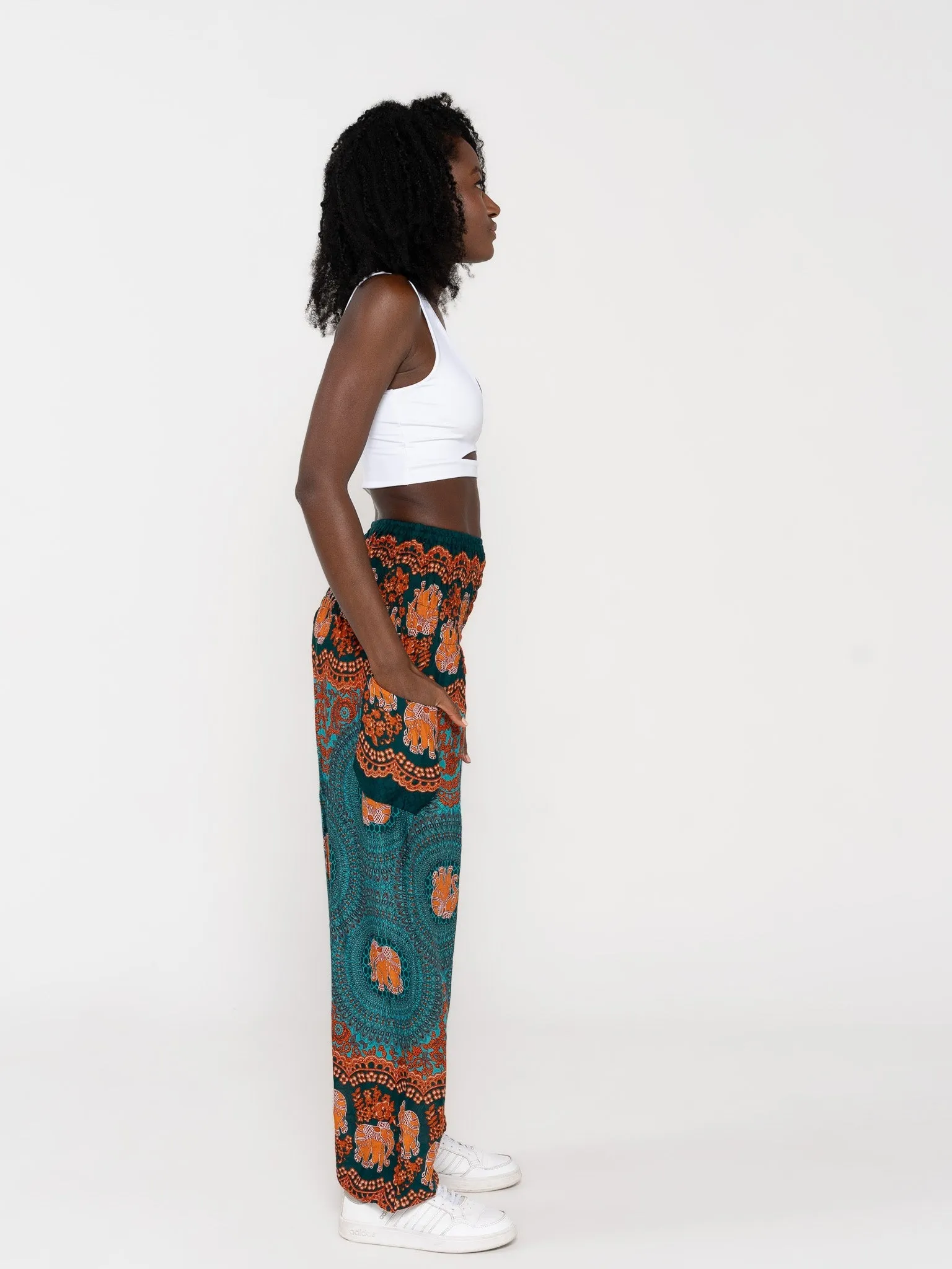 Pantalón Roho Verde Oscuro