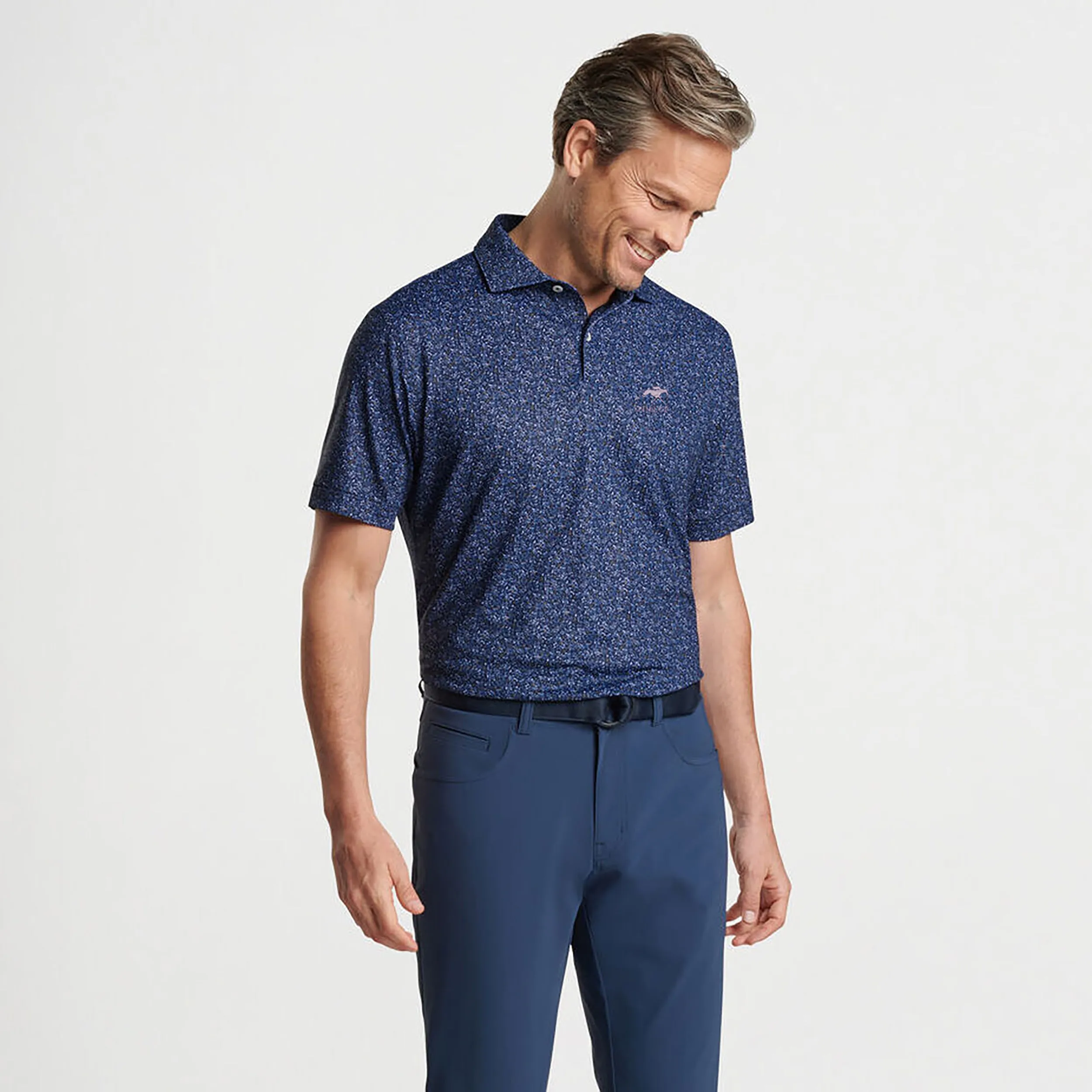 Peter Millar Keeneland Men's Infusions Performance Polo