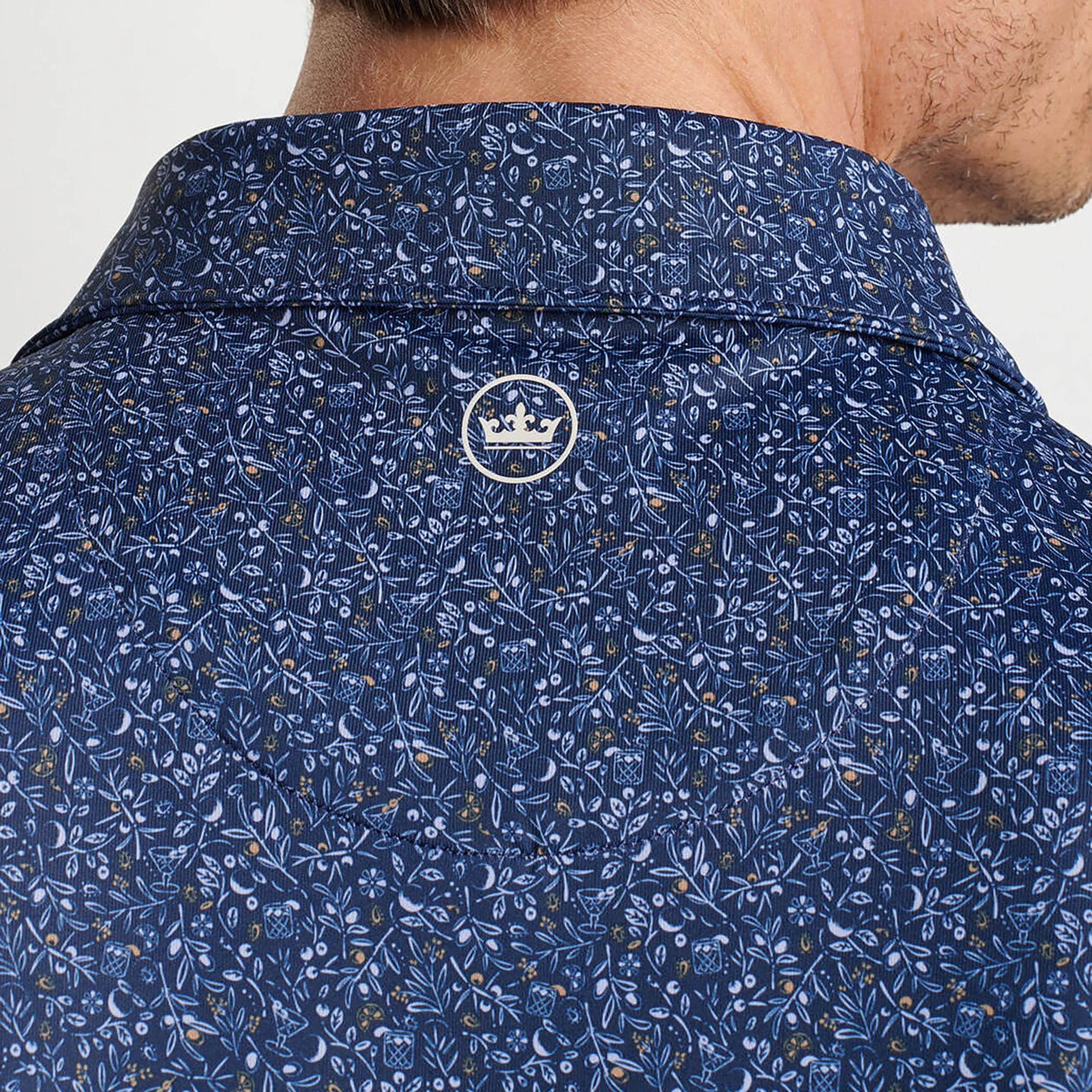 Peter Millar Keeneland Men's Infusions Performance Polo