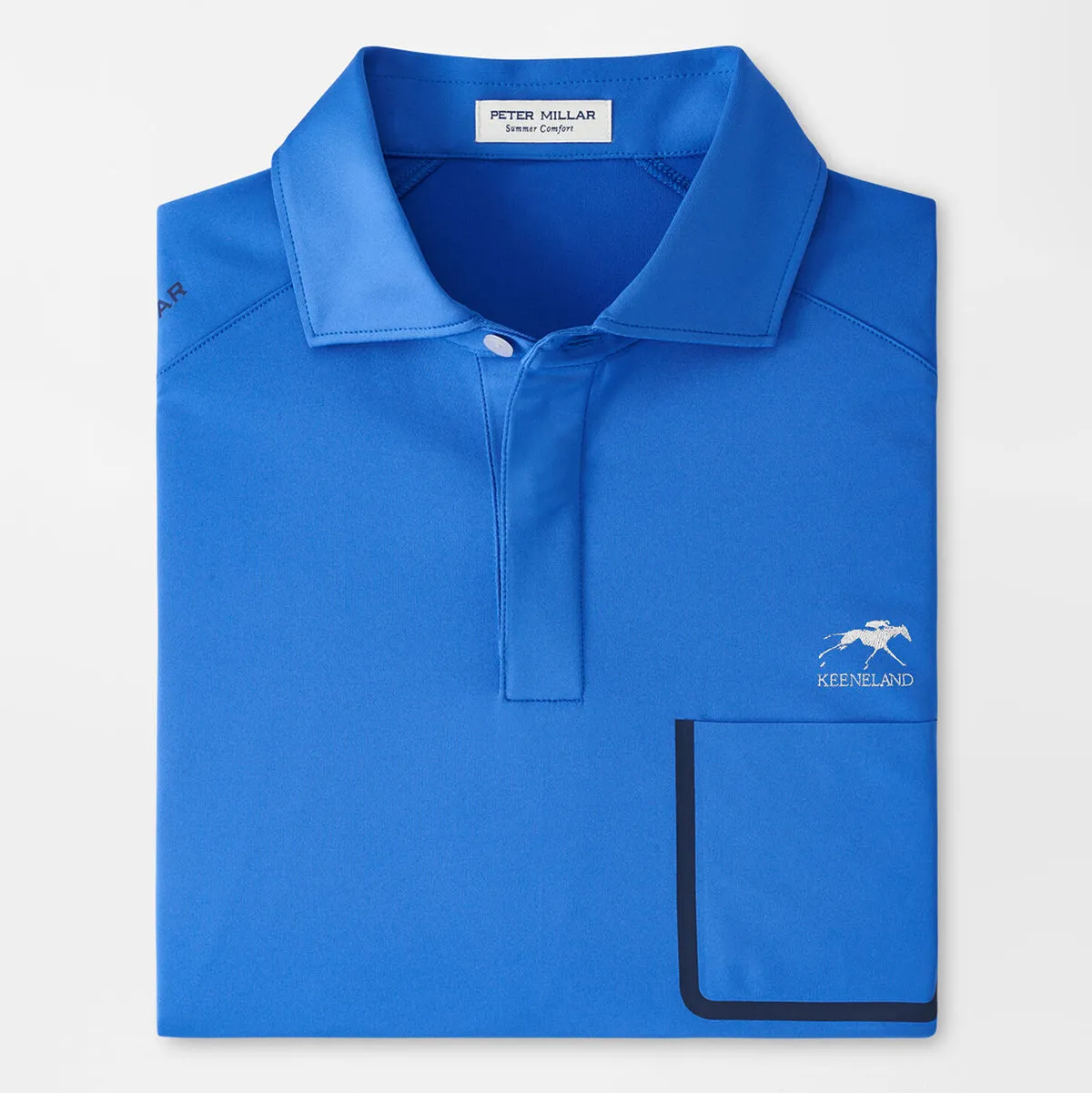 Peter Millar Keeneland Men's UK Forge Jersey Polo
