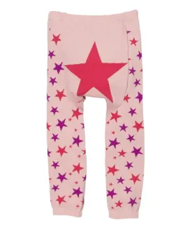 Pink Stars Leggings