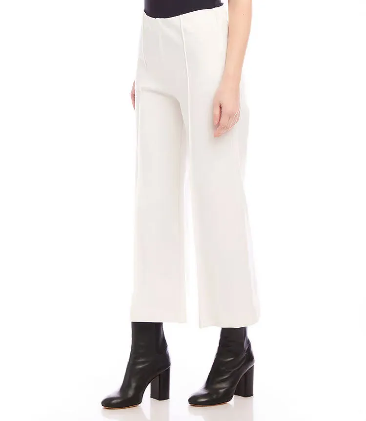 Pintuck Wide-leg Pants