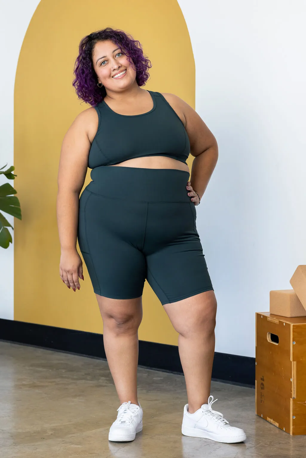 Pocket Bike Shorts - Evergreen