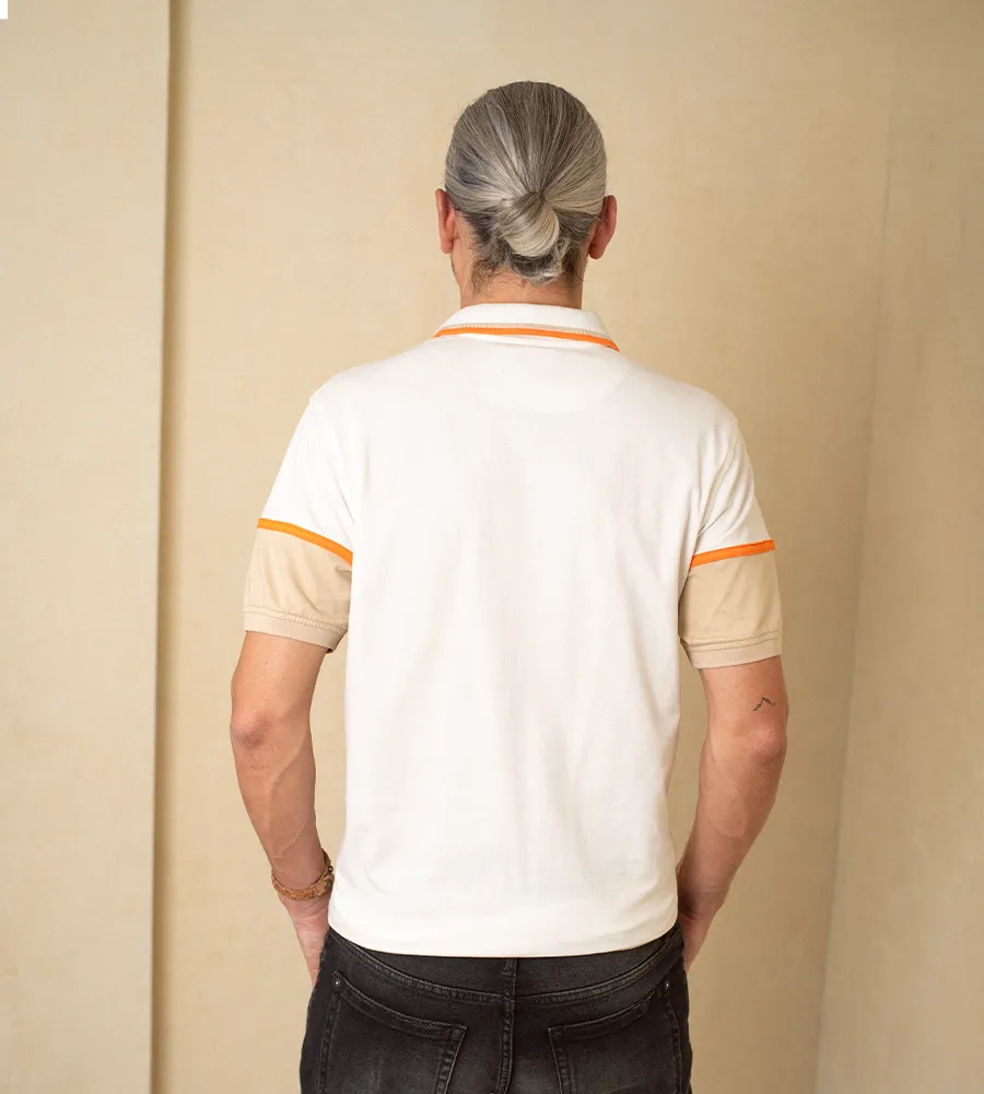 Polo Bloques Beige Ref. 129040524