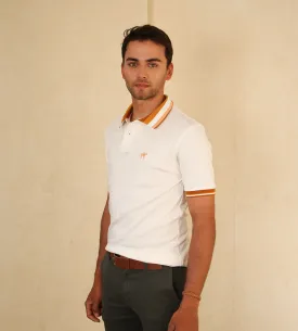 Polo Contraste Color Crema Ref. 130220624