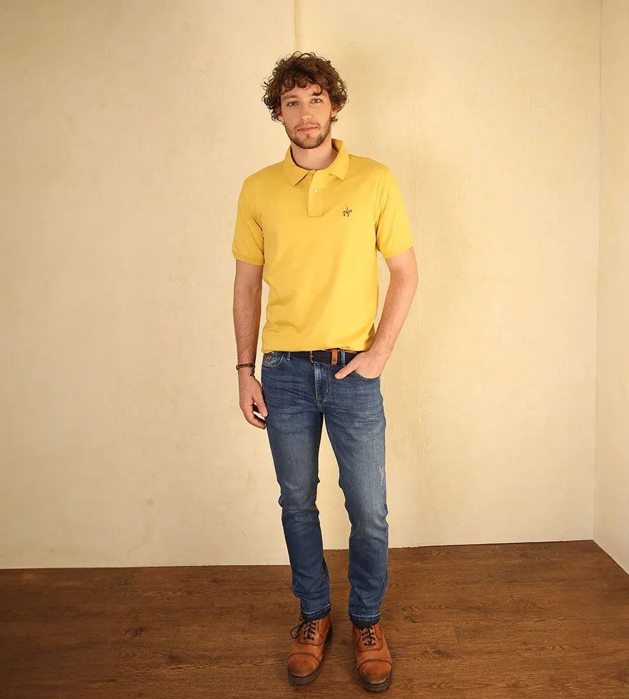 Polo Fondo Entero Amarillo Medio Ref. 101020924