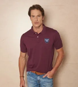Polo Fondo Entero Rojo Vino Ref. 101050124