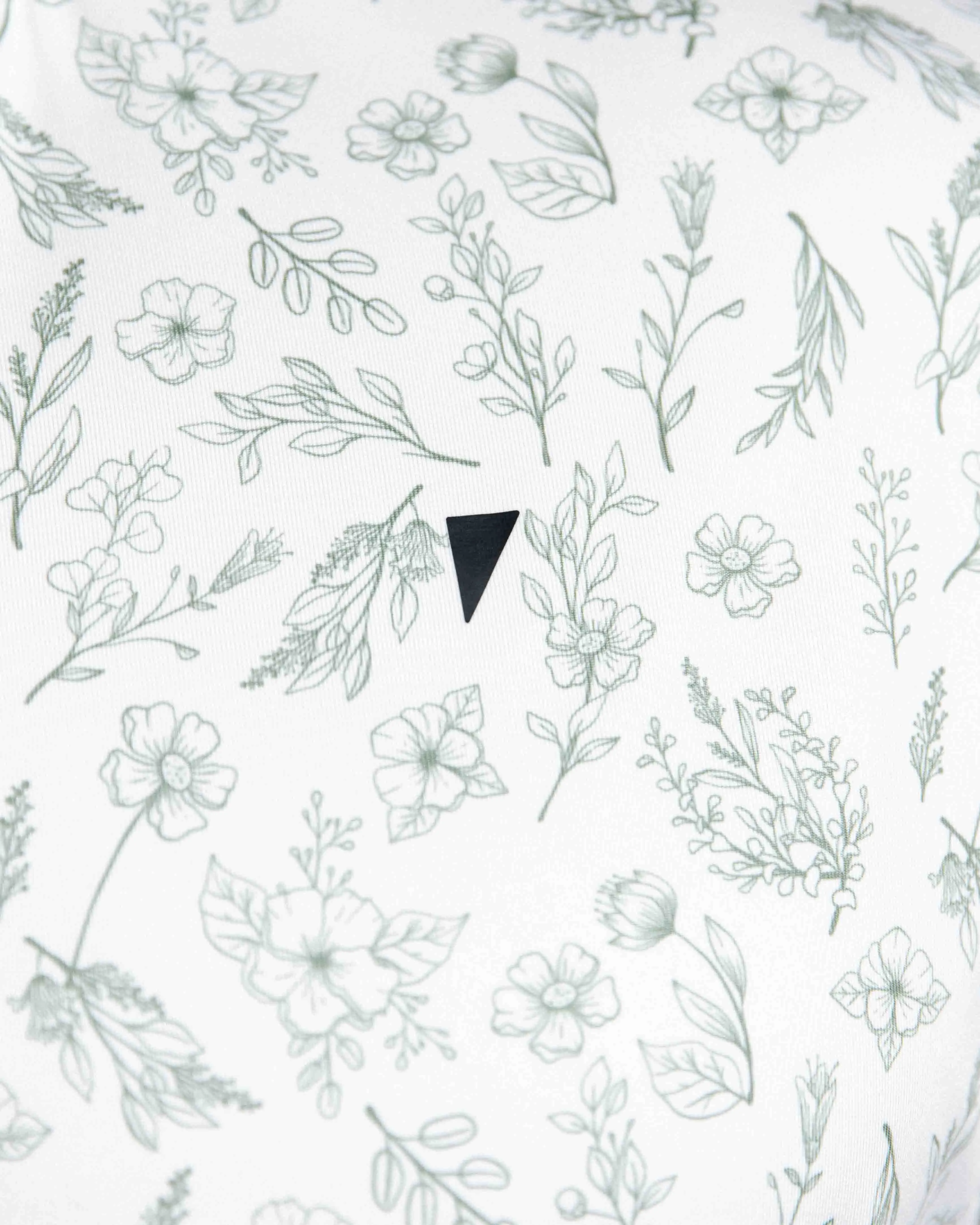 Primo Blade Collar Polo - Sage Floral