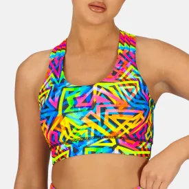 Prism Cross Back Bra