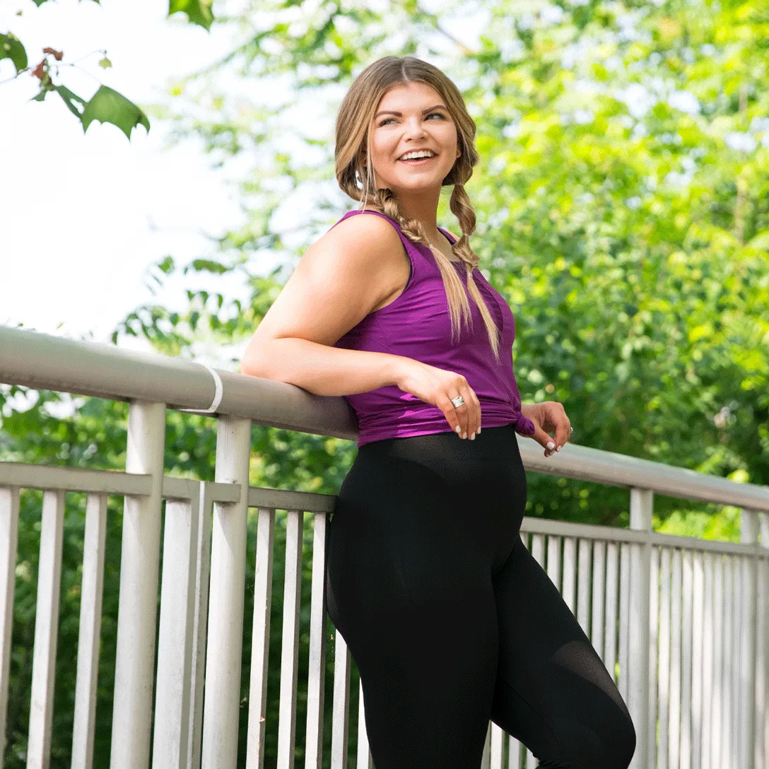 Purple Windows Activewear Tank