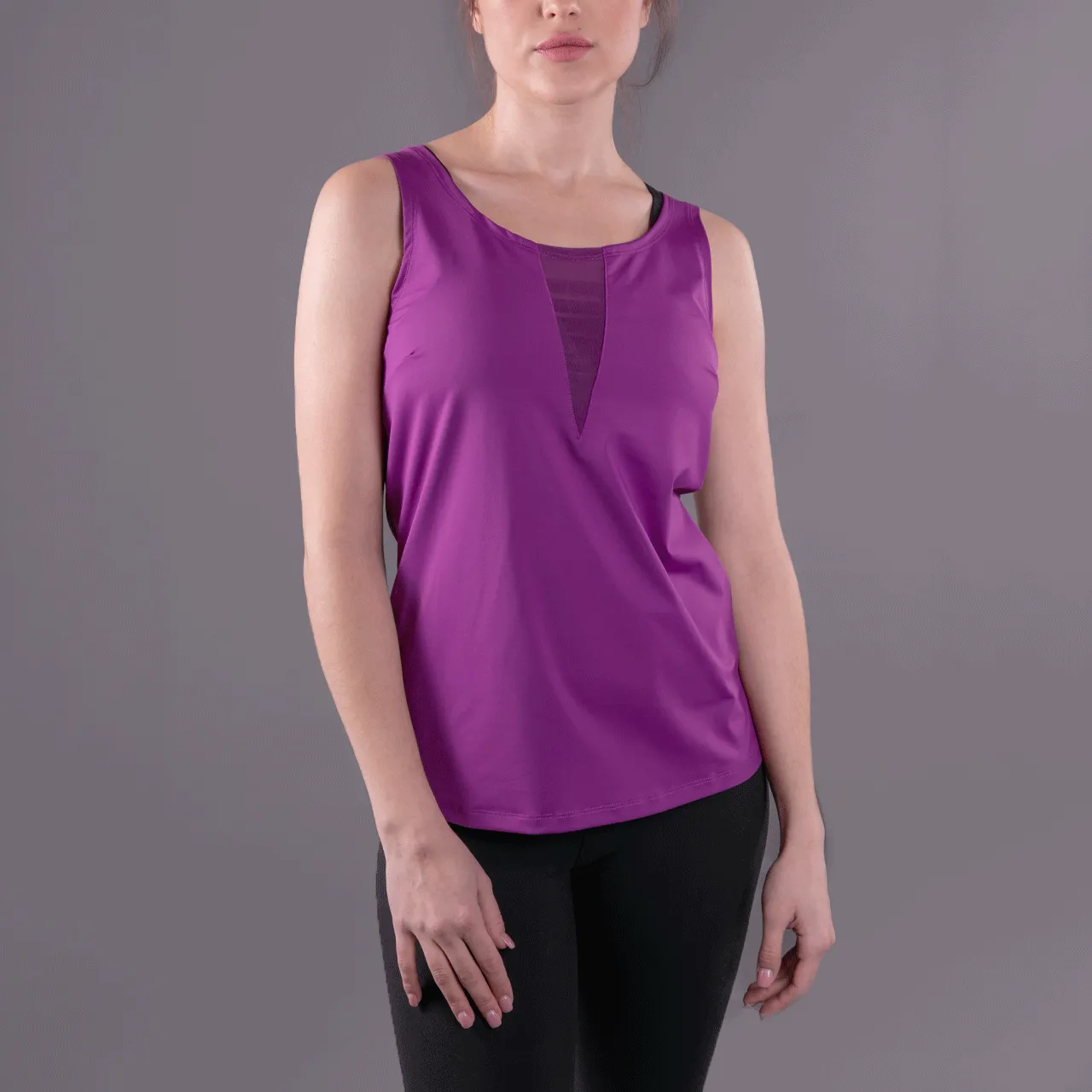 Purple Windows Activewear Tank