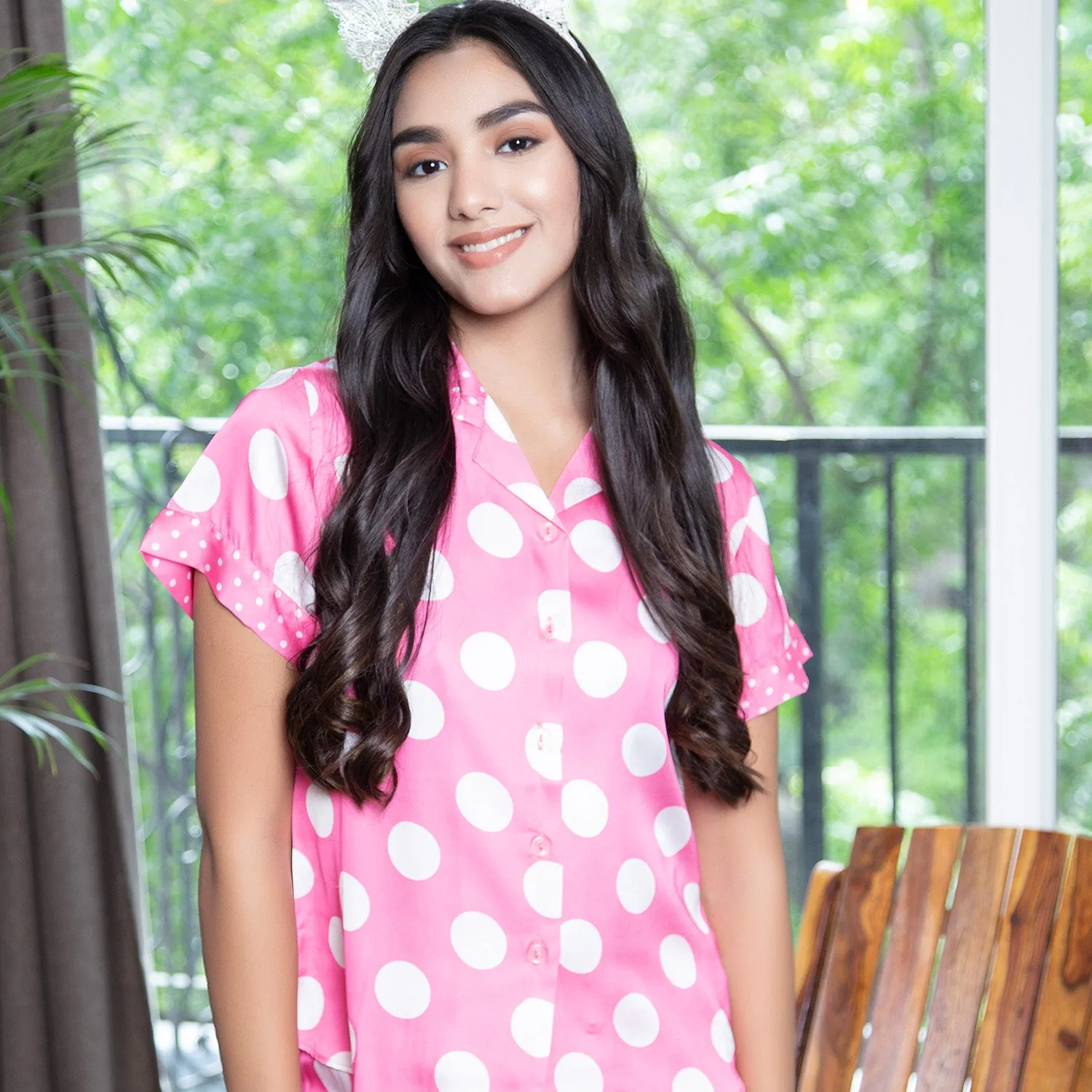 Rachel shorts Night suit