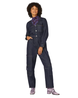 Size 16 - Gorman Indigo Denim Jumpsuit