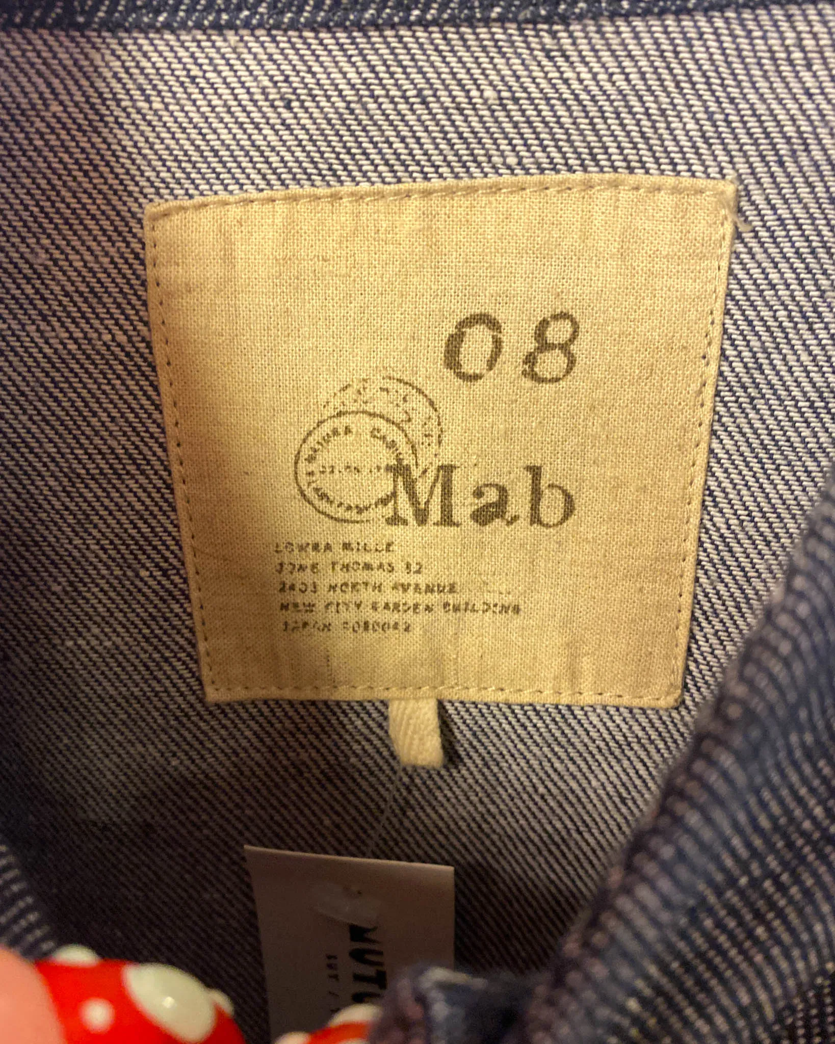 Size S/M - 08mab Denim Dress