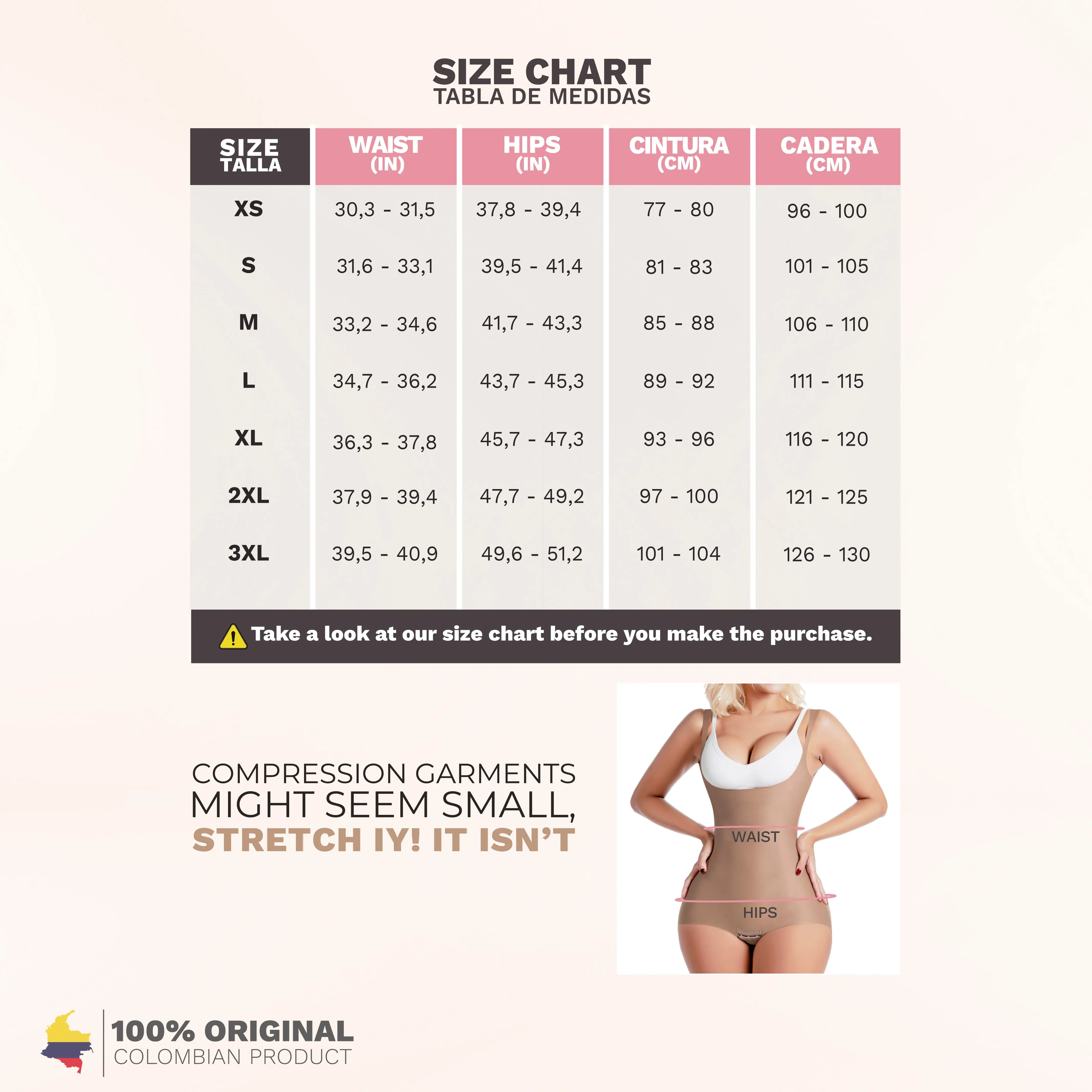 Sonryse SP33NC | Colombian Faja Bodysuit Shaper for Women | Everyday Use & Dress Nightout Girdle | Spandex