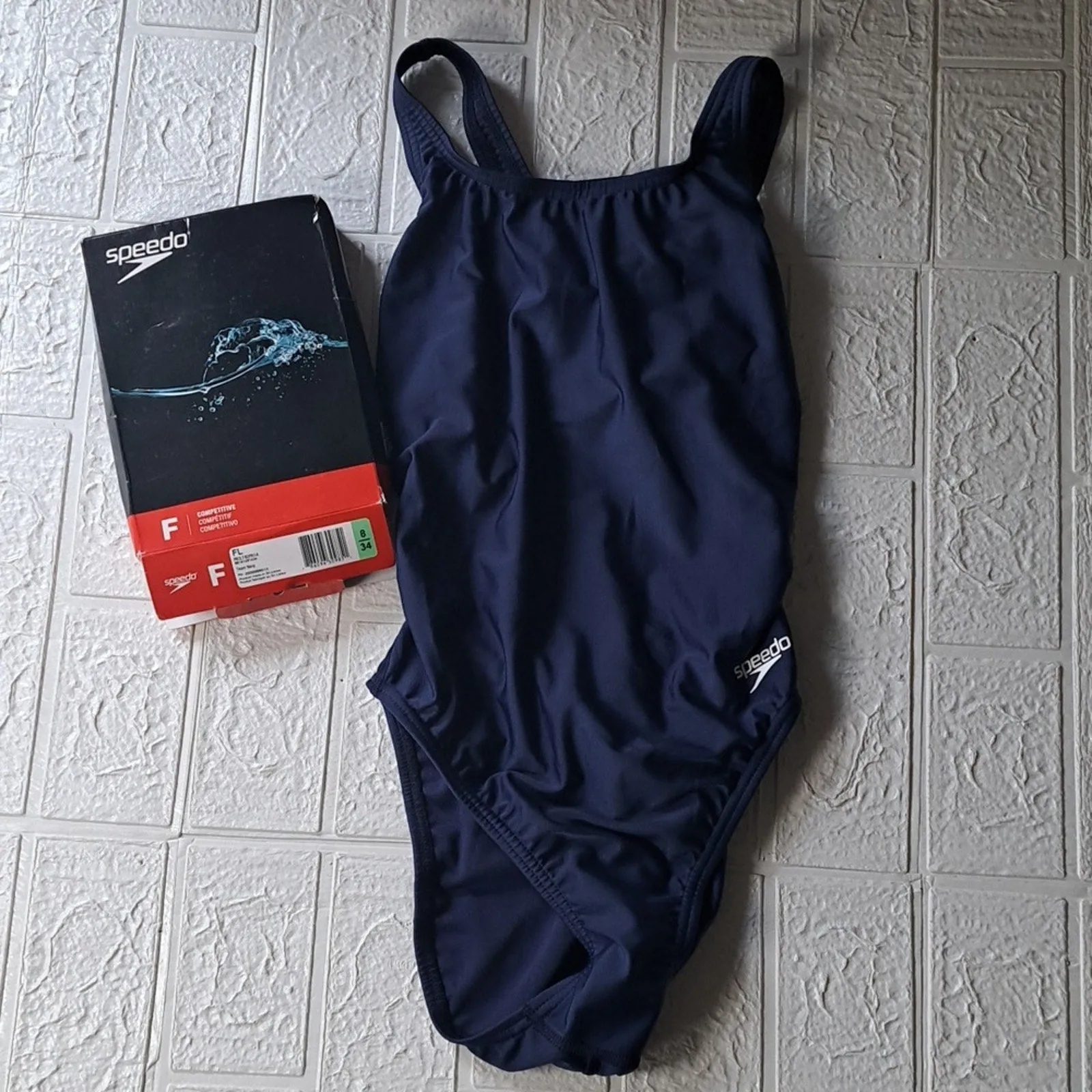 Speedo Women's Swimsuit One Piece Prolt Super Pro Team Navy