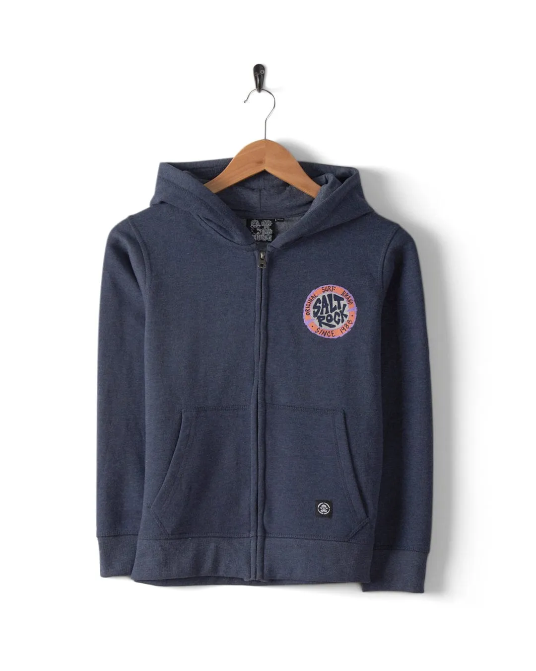SR Original - Kids Zip Hoodie - Blue