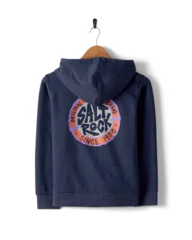 SR Original - Kids Zip Hoodie - Blue
