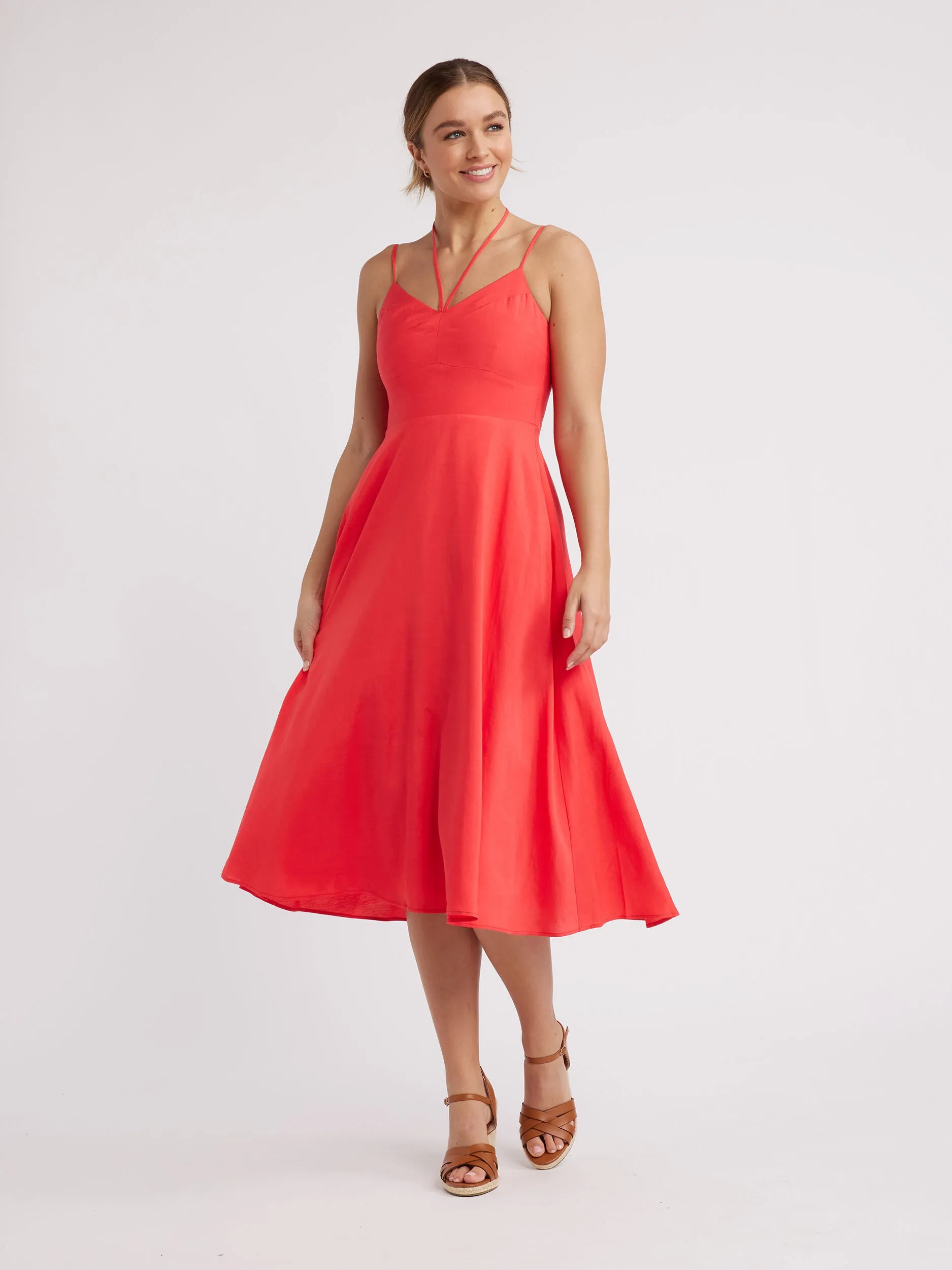 Sunrise Midi Dress