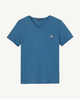 T-shirt homme en coton biologique Bleu jeans Benito