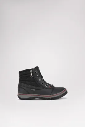 Tavin 3.0 Mens Stylish Lace-Up Boots with Side Zip Closure for Easy Wear