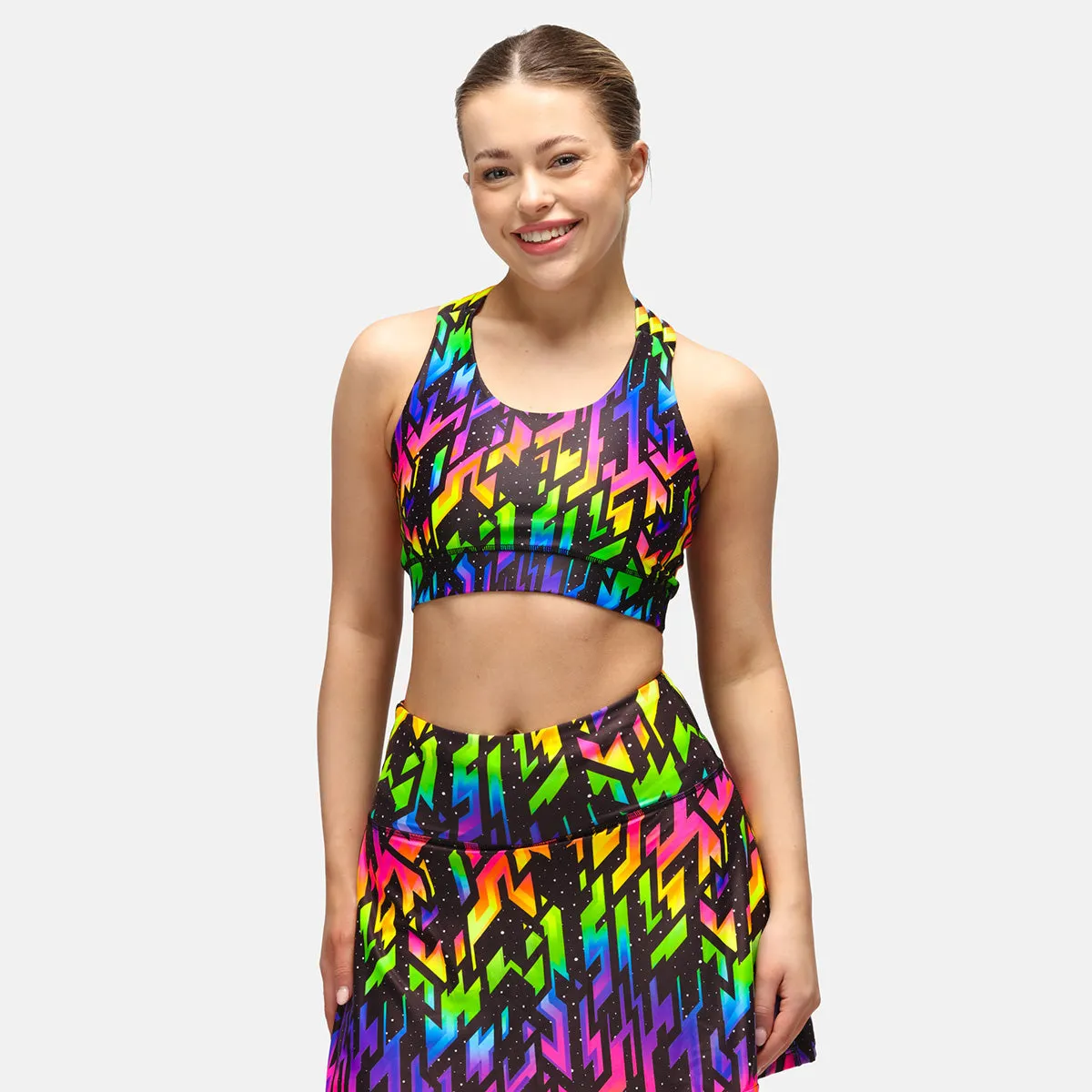Tech Space Cross Back Bra