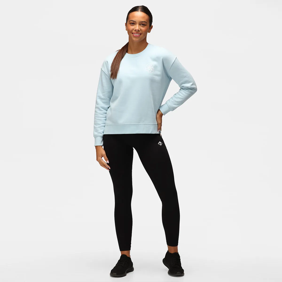 TKB Blue Pastel Zip Sweatshirt