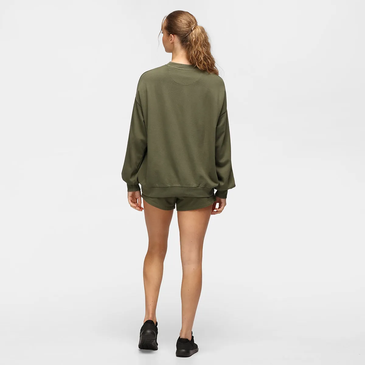 TKB Khaki Ladies Terry Shorts