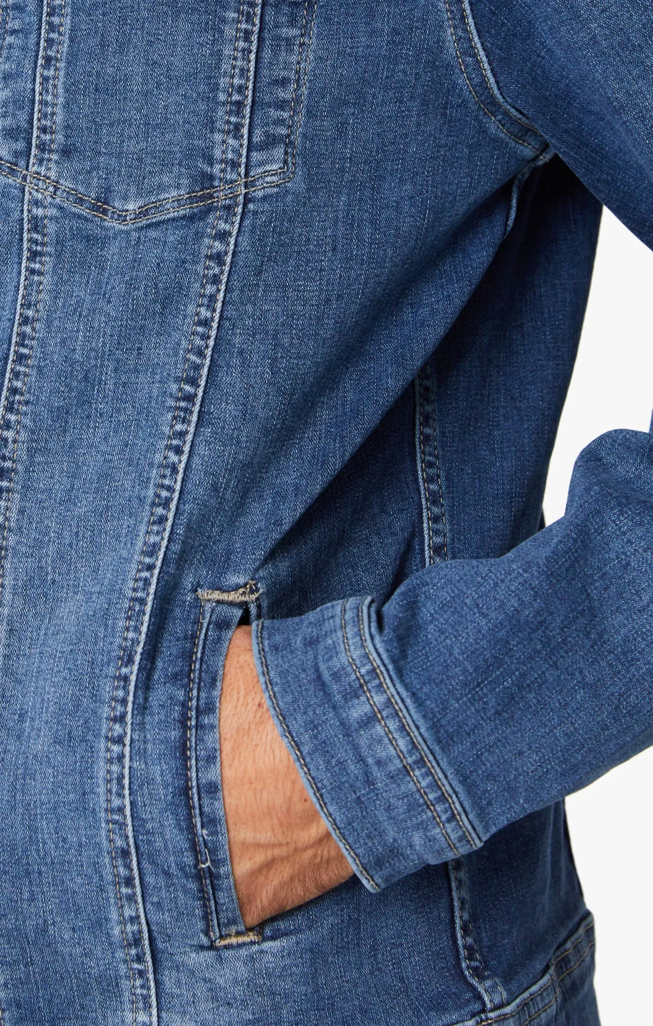 Travis Jacket In Mid Organic