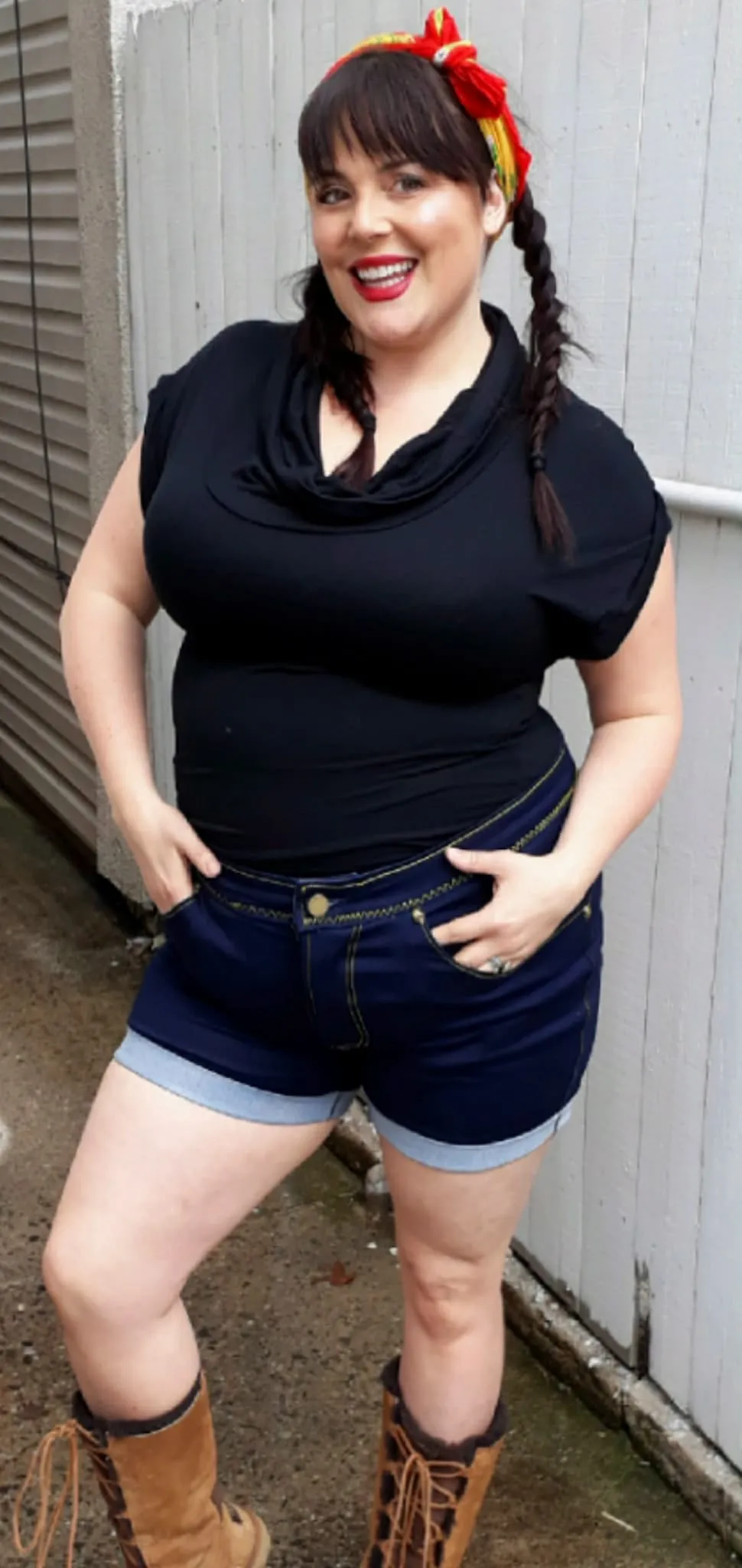 Walker Stretch Denim Shorts