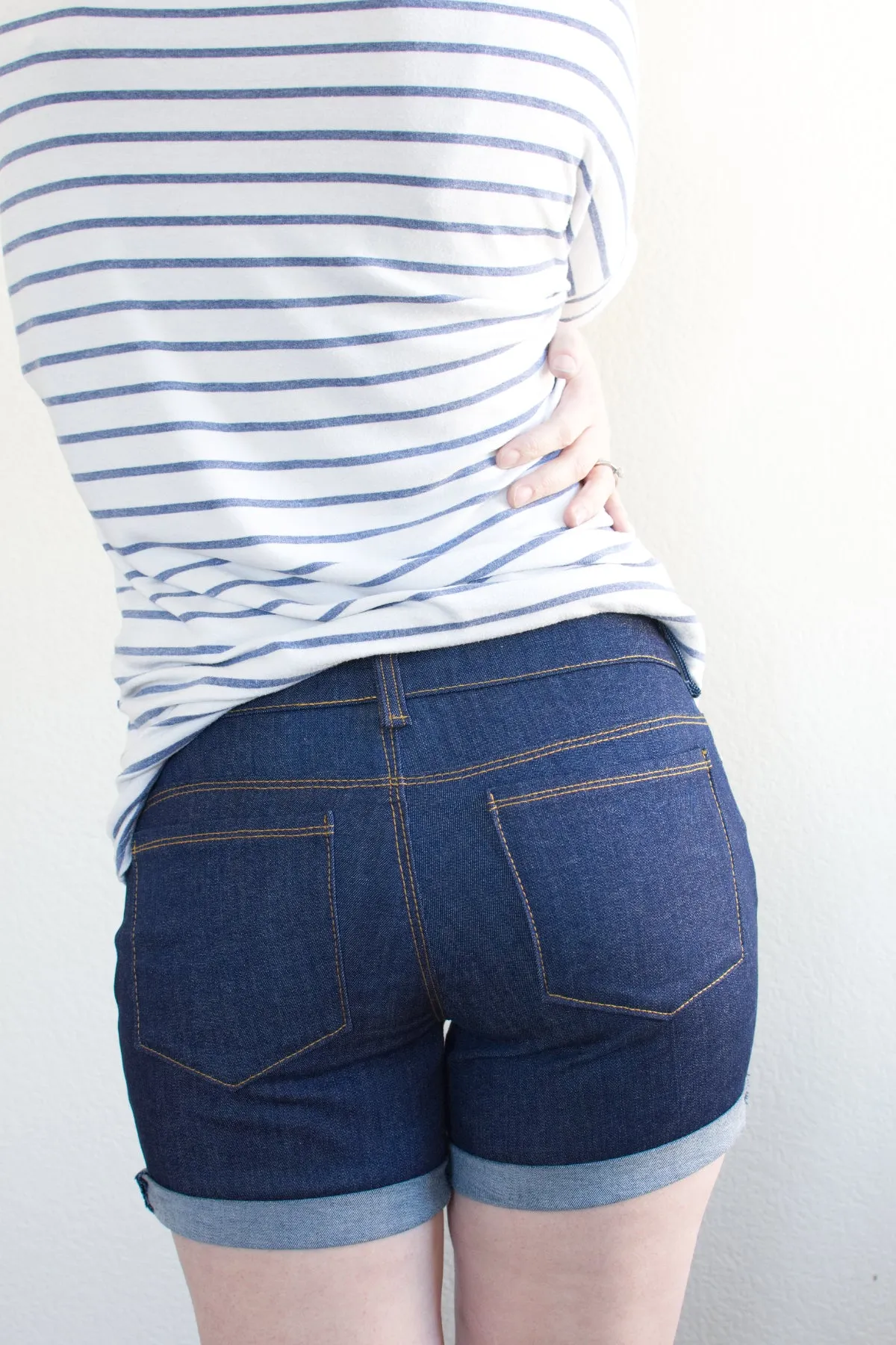 Walker Stretch Denim Shorts