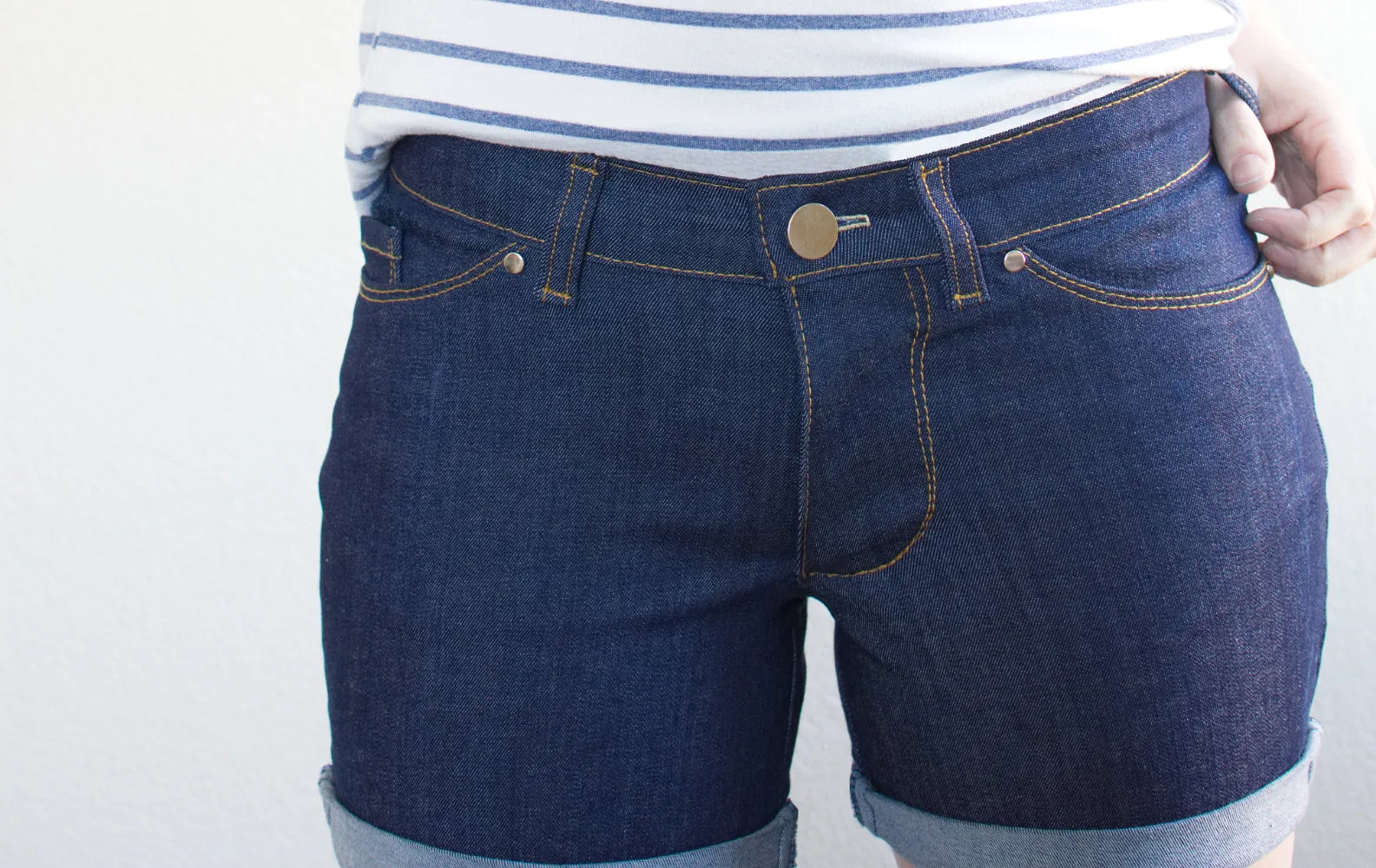 Walker Stretch Denim Shorts