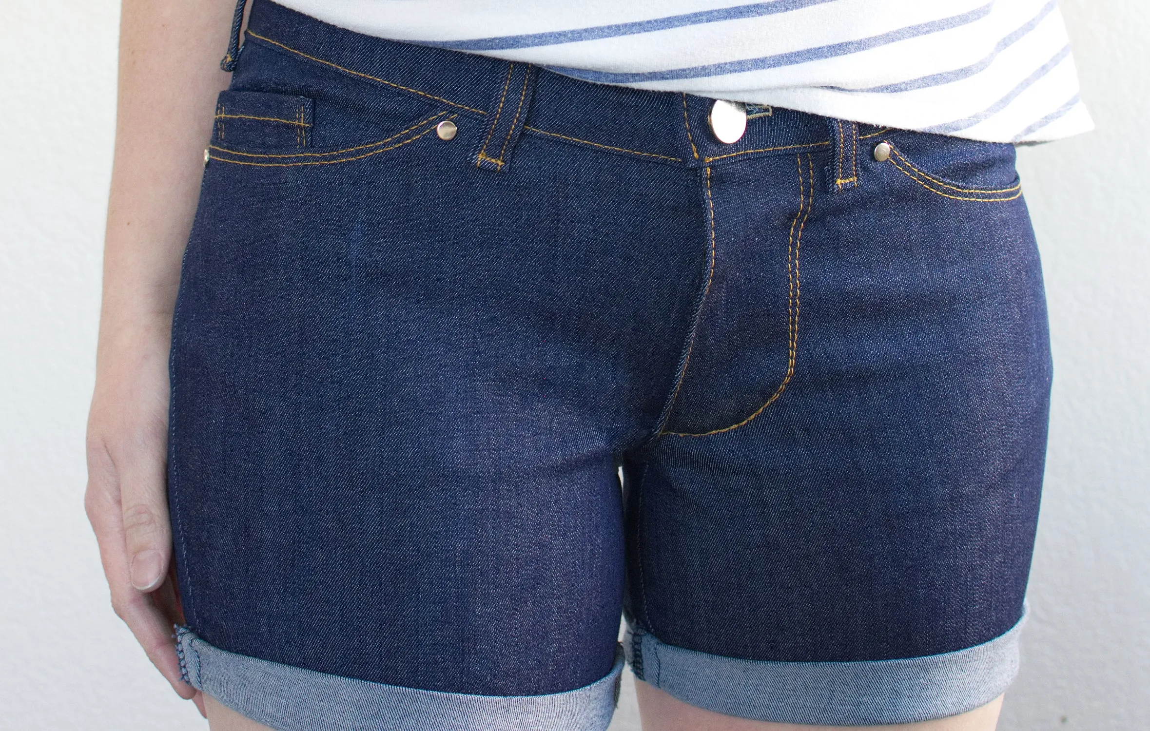 Walker Stretch Denim Shorts