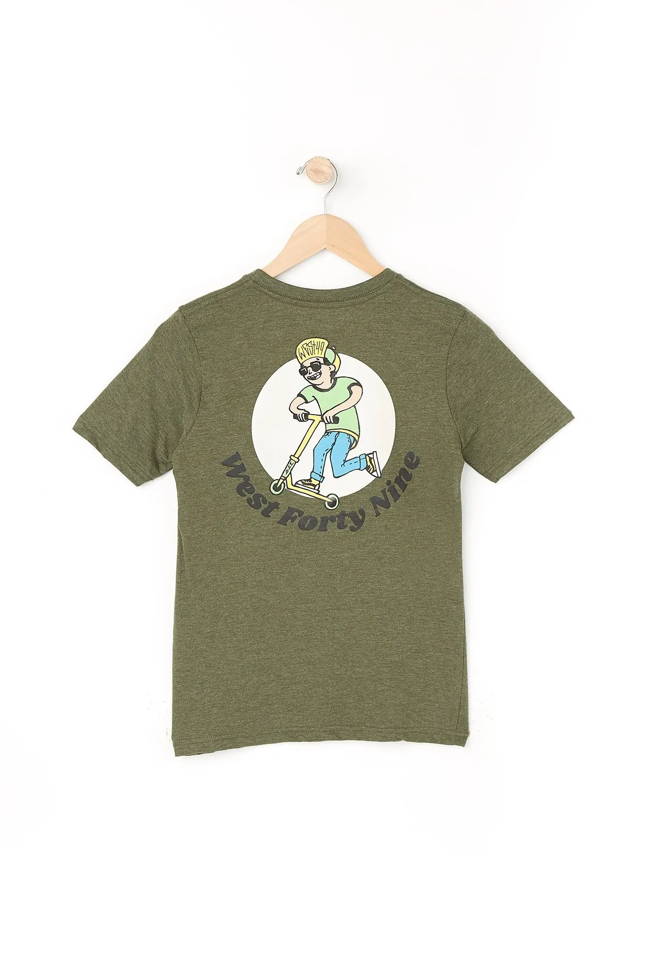 West 49 Youth Scooter Boy Tee