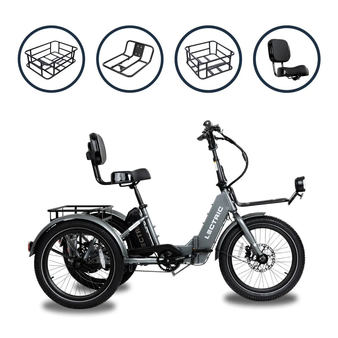XP Trike Support Seat   Cargo Package Bundle